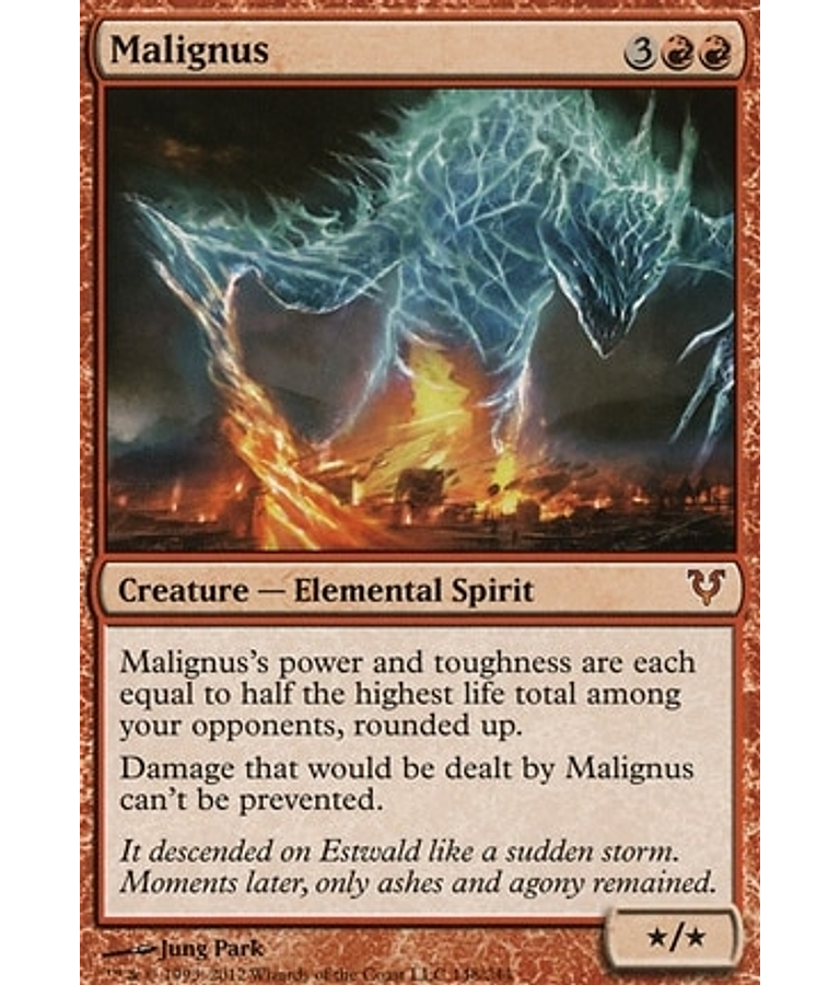 Malignus - Avacyn Restored (inglés)