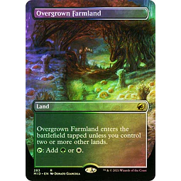 Overgrown Farmland - Innistrad: Midnight Hunt Variants Foil (Borderless) (ingles)