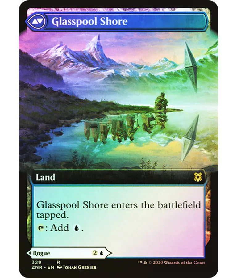 Glasspool Mimic - Zendikar Rising Variants Foil (Extended Art) (ingles)