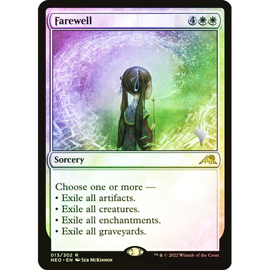 Farewell - Kamigawa: Neon Dynasty Foil (inglés)