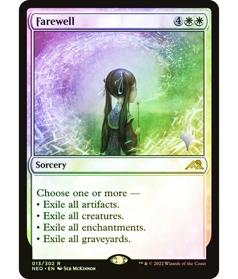 Farewell - Kamigawa: Neon Dynasty Foil (inglés)