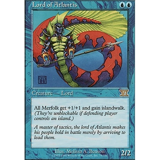Lord of Atlantis - 6th Edition (inglés)