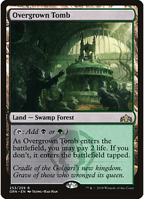 Overgrown Tomb - Guilds of Ravnica (español)