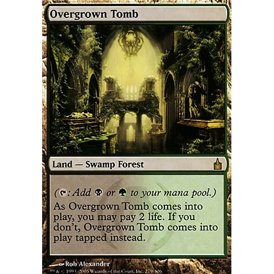 Overgrown Tomb - Ravnica (español)
