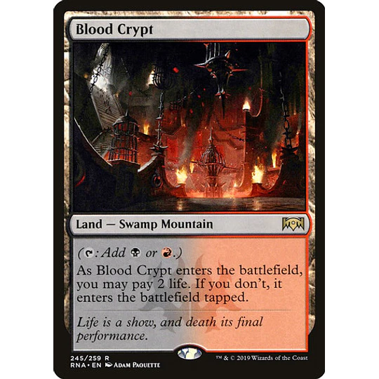 Blood Crypt - Ravnica Allegiance (español)