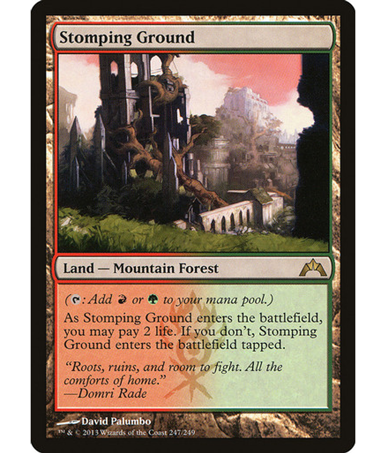 Stomping Ground - Gatecrash (inglés)