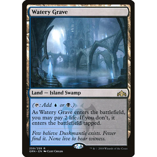 Watery Grave - Guilds of Ravnica (inglés)
