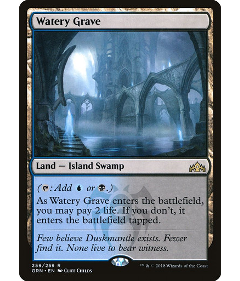 Watery Grave - Guilds of Ravnica (inglés)