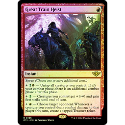 Great Train Heist - Outlaws of Thunder Junction Foil (ingles)