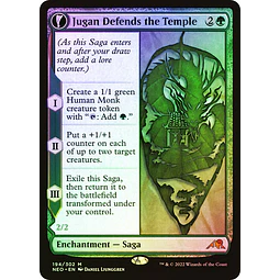 Jugan Defends the Temple - Kamigawa: Neon Dynasty Foil (inglés)