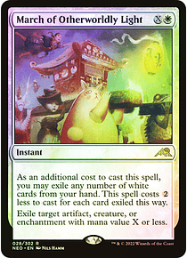 March of Otherworldly Light - Kamigawa: Neon Dynasty Foil (ingles)