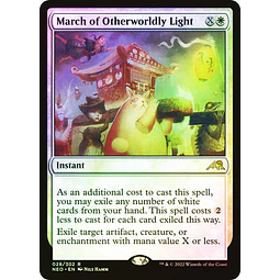 March of Otherworldly Light - Kamigawa: Neon Dynasty Foil (ingles)