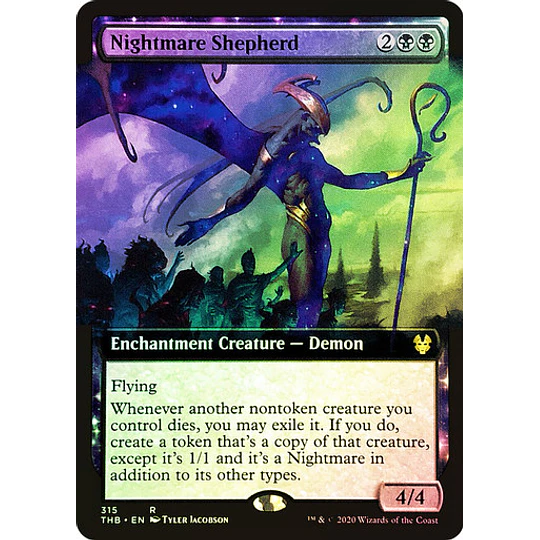 Nightmare Shepherd - Theros Beyond Death Variants Foil (Extended Art) (ingles)