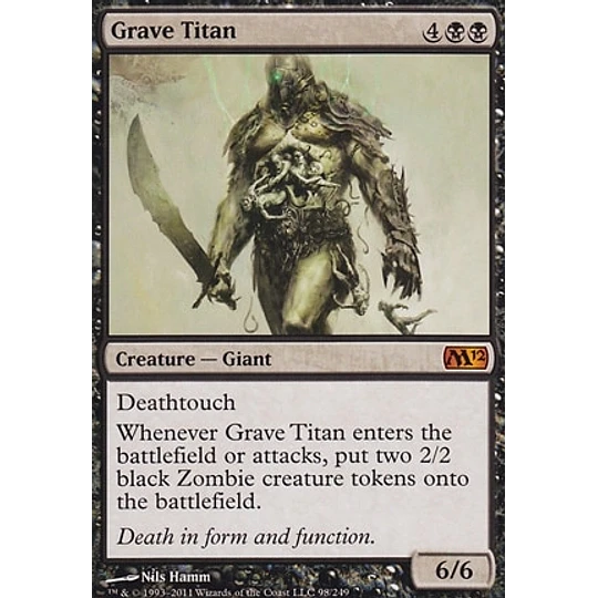 Grave Titan - 2012 Core Set (inglés)