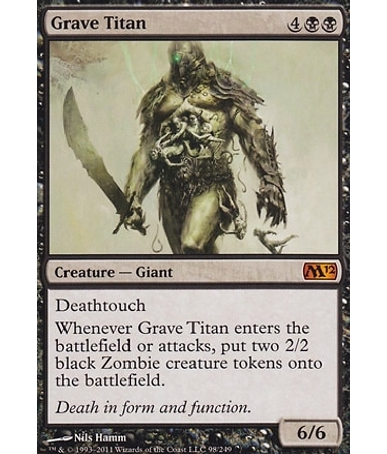 Grave Titan - 2012 Core Set (inglés)