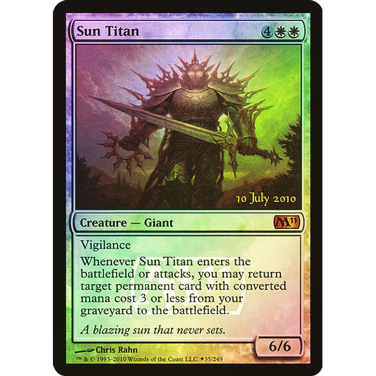 Sun Titan (Prerelease Foil) - Promotional (español)