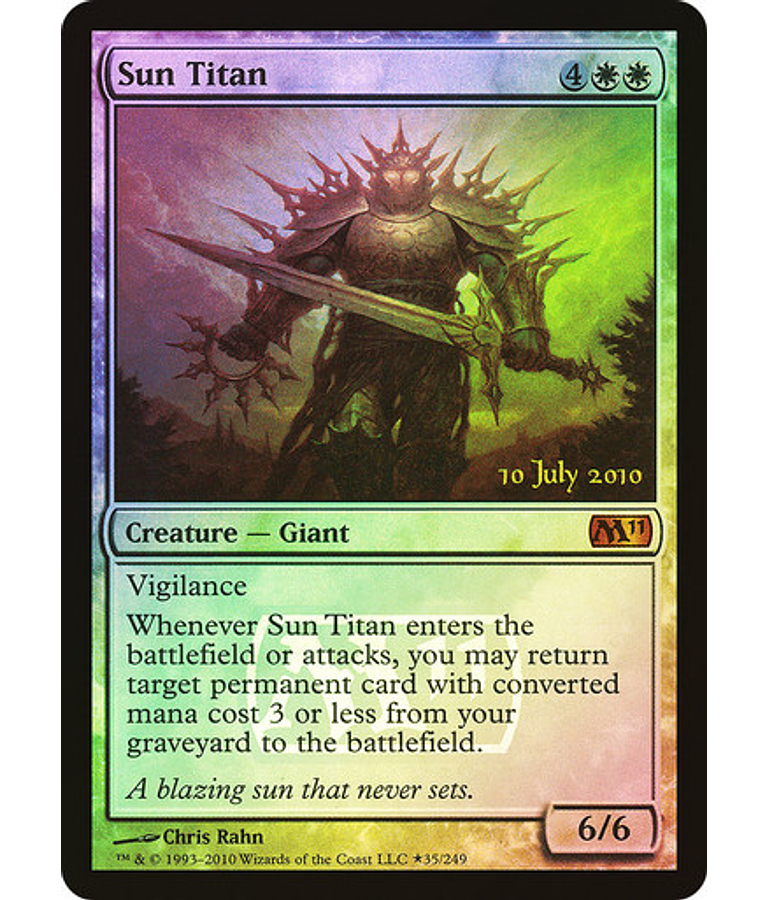 Sun Titan (Prerelease Foil) - Promotional (español)