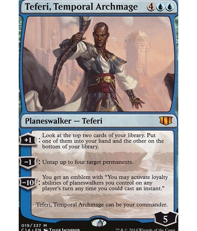 Teferi, Temporal Archmage - Commander 2014 (inglés)