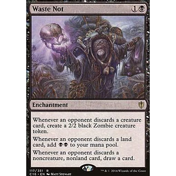 Waste Not - Commander 2016 (español)