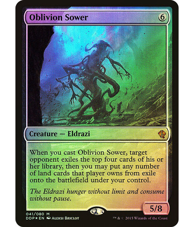 Oblivion Sower (Foil) - Duel Decks: Zendikar Vs. Eldrazi (inglés)