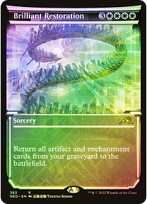 Brilliant Restoration - Kamigawa: Neon Dynasty Variants Foil (Showcase) (ingles)