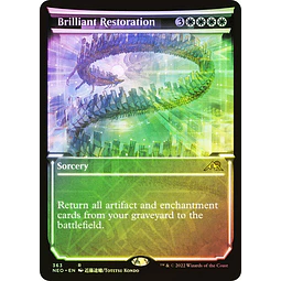 Brilliant Restoration - Kamigawa: Neon Dynasty Variants Foil (Showcase) (ingles)