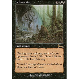 Subversion - Urza's Legacy (inglés)