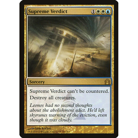 Supreme Verdict - Return to Ravnica (español)