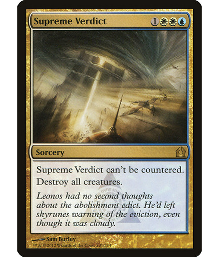 Supreme Verdict - Return to Ravnica (español)