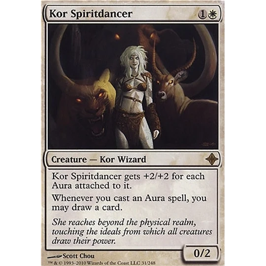 Kor Spiritdancer - Rise of the Eldrazi (español)