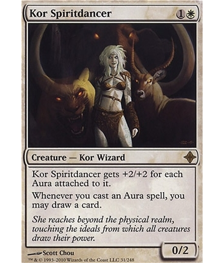 Kor Spiritdancer - Rise of the Eldrazi (español)