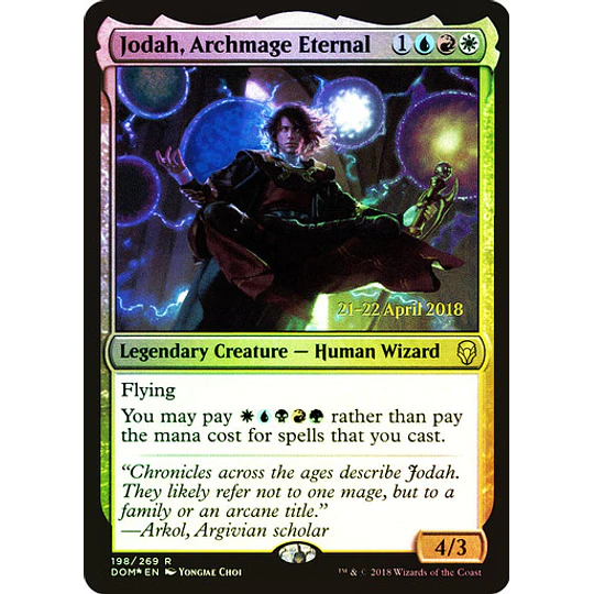 Jodah, Archmage Eternal - Promotional (Prerelease Foil) (español)