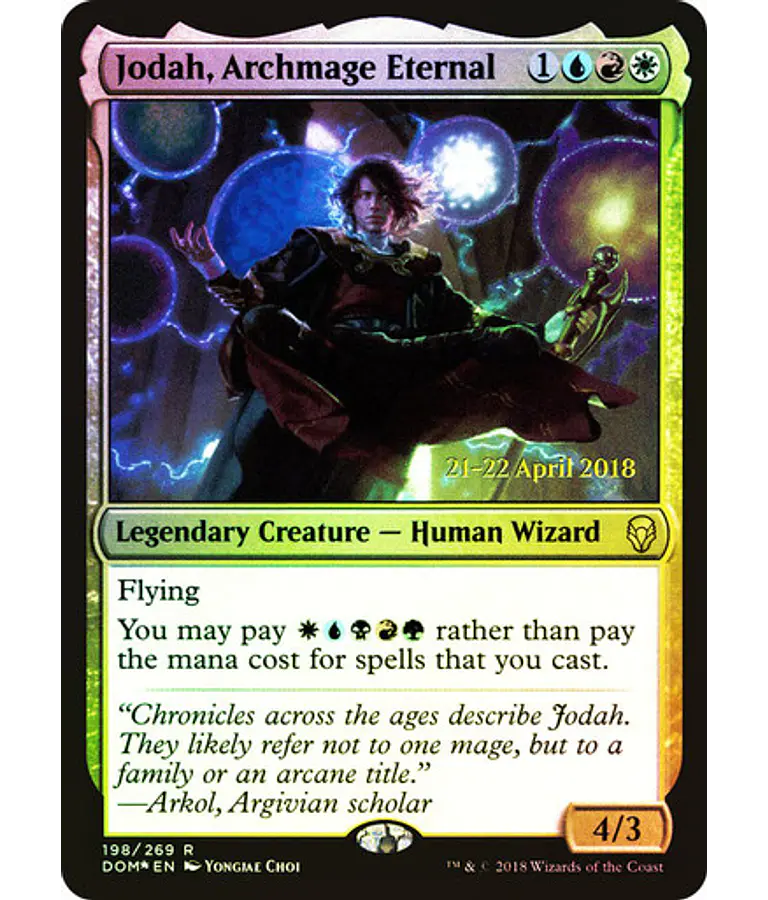 Jodah, Archmage Eternal - Promotional (Prerelease Foil) (español)