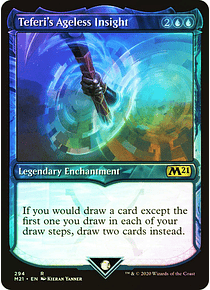 Teferi's Ageless Insight - Core Set 2021 Variants Foil (Showcase) (ingles)