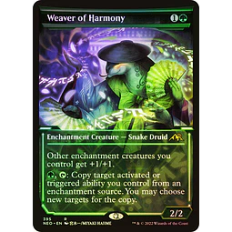 Weaver of Harmony - Kamigawa: Neon Dynasty Variants Foil (Showcase) (ingles)