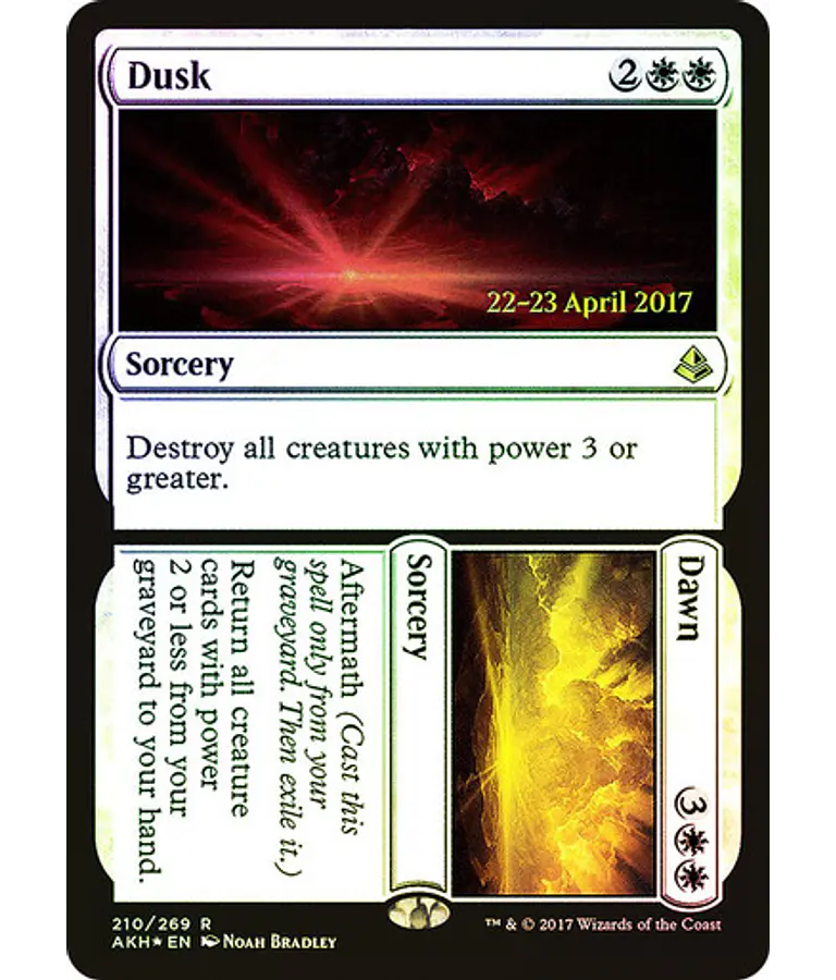 Dusk // Dawn (Prerelease Foil) - Promotional (español)