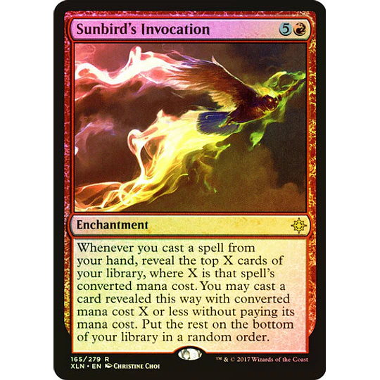 Sunbird's Invocation - Ixalan Foil (ingles)