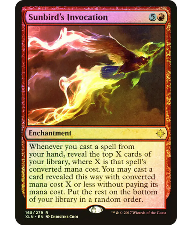 Sunbird's Invocation - Ixalan Foil (ingles)