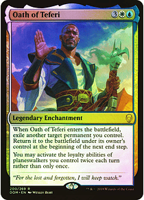 Oath of Teferi - Dominaria Foil (español)
