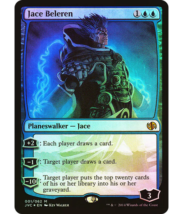 Jace Beleren (Jace vs Chandra - Foil) - Duel Decks: Anthology (ingles)