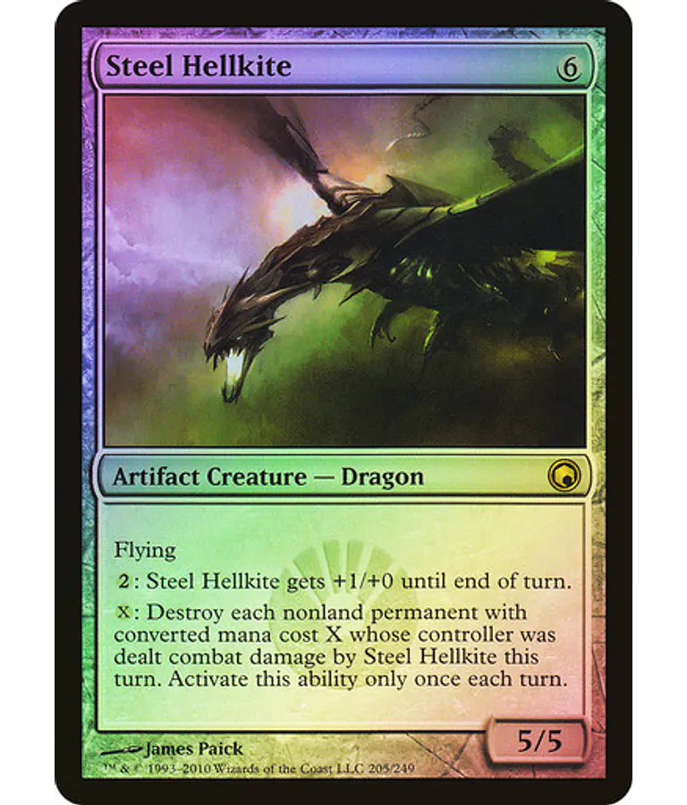 Steel Hellkite - Scars of Mirrodin Foil (español)