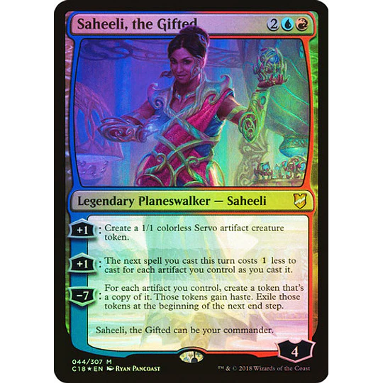 Saheeli, the Gifted (Foil) - Commander 2018 (español)