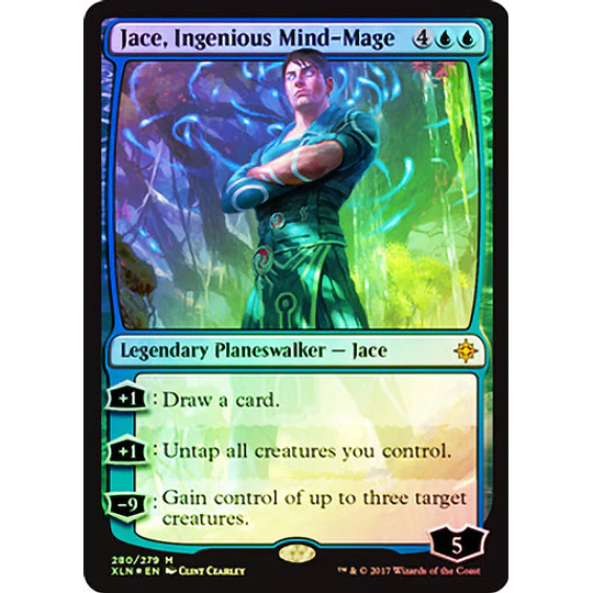 Jace, Ingenious Mind-Mage (Foil - Planeswalker Deck) - Ixalan (español)
