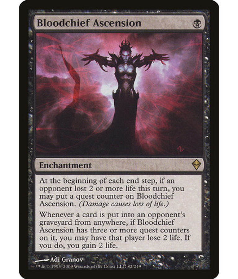 Bloodchief Ascension - Zendikar (español)