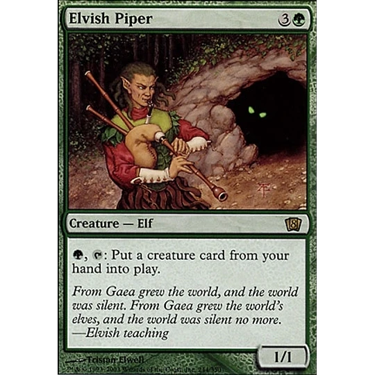 Elvish Piper - 8th Edition (español)