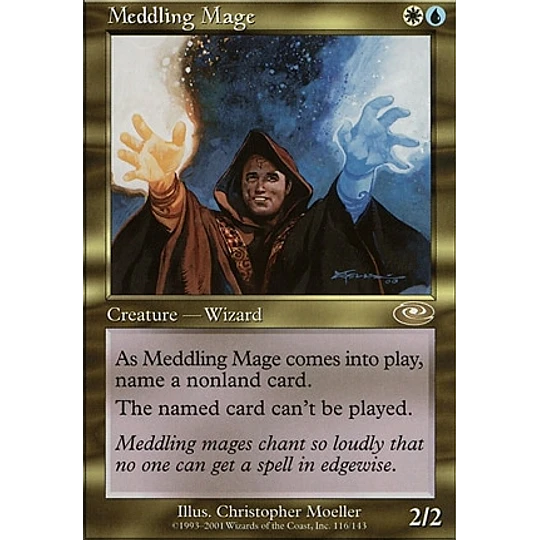 Meddling Mage - Planeshift (español)