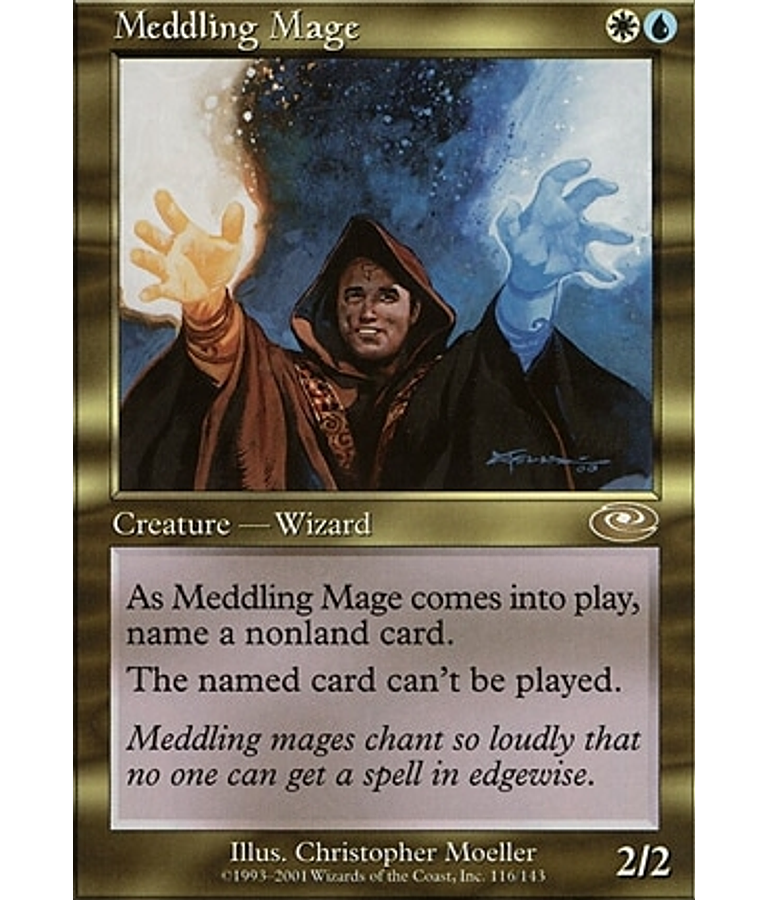 Meddling Mage - Planeshift (español)