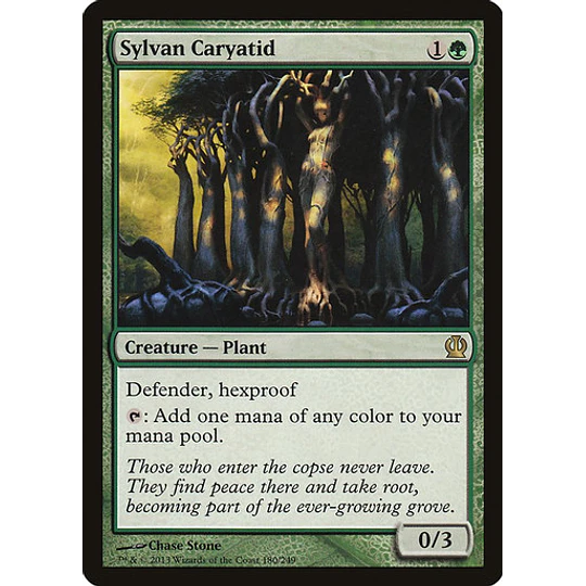 Sylvan Caryatid - Theros (inglés)