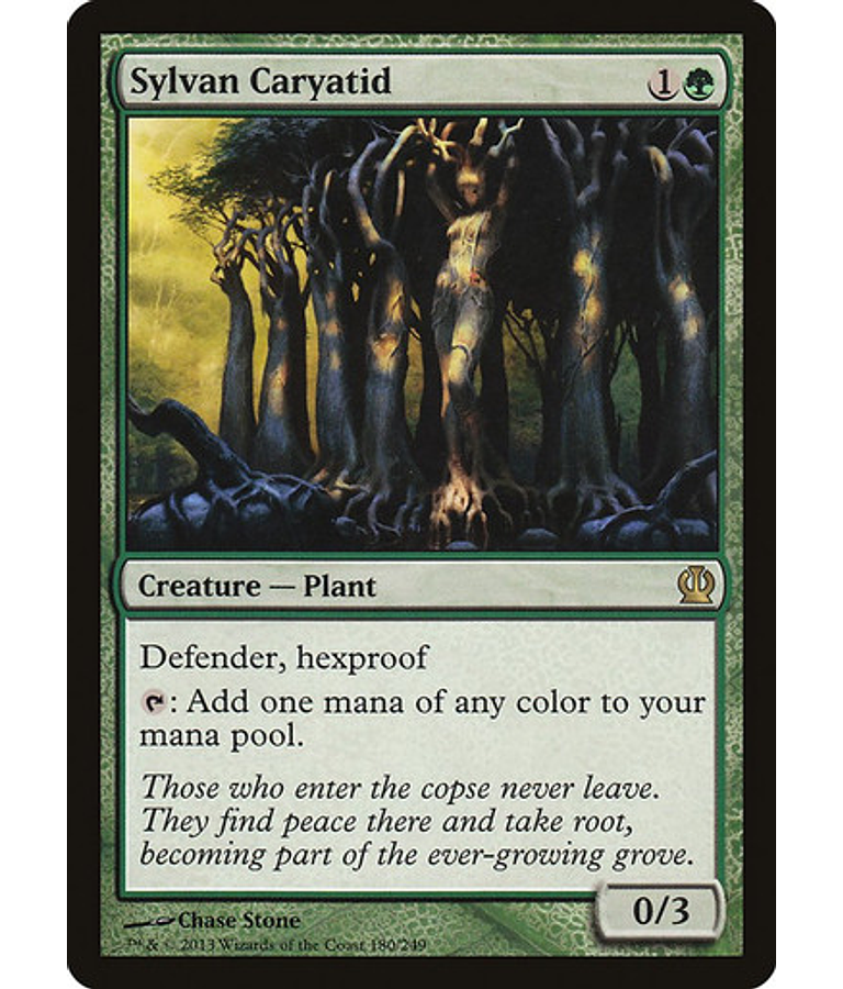 Sylvan Caryatid - Theros (inglés)