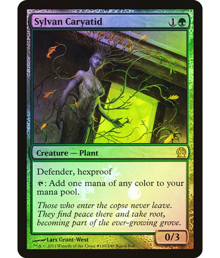 Sylvan Caryatid (Buy-a-Box Foil) - Promotional (español)